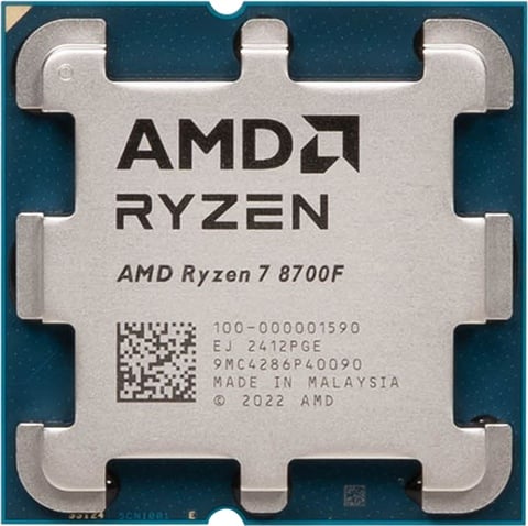 CPU Ryzen 5 8400F AMD Ryzen 5 8400F processor (6 Core/12 threads, 65W TDP, AM5